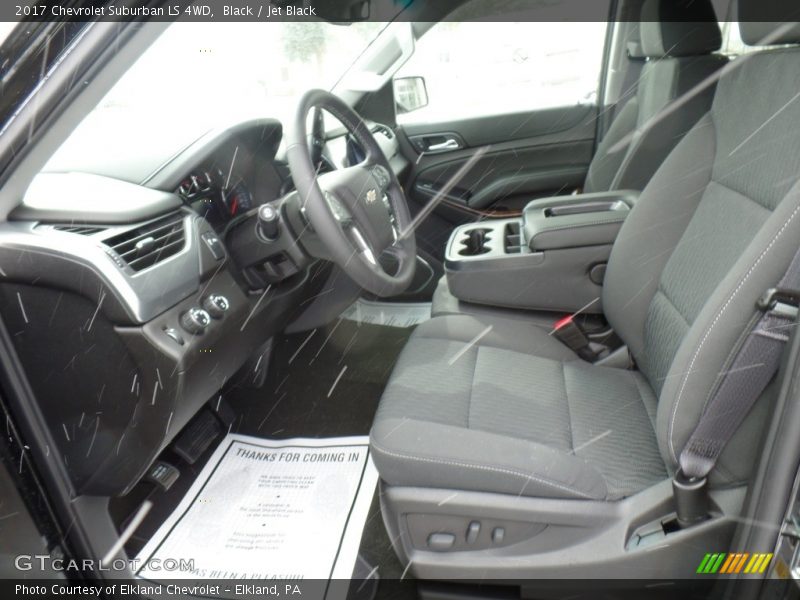 Black / Jet Black 2017 Chevrolet Suburban LS 4WD
