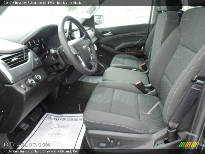 Black / Jet Black 2017 Chevrolet Suburban LS 4WD