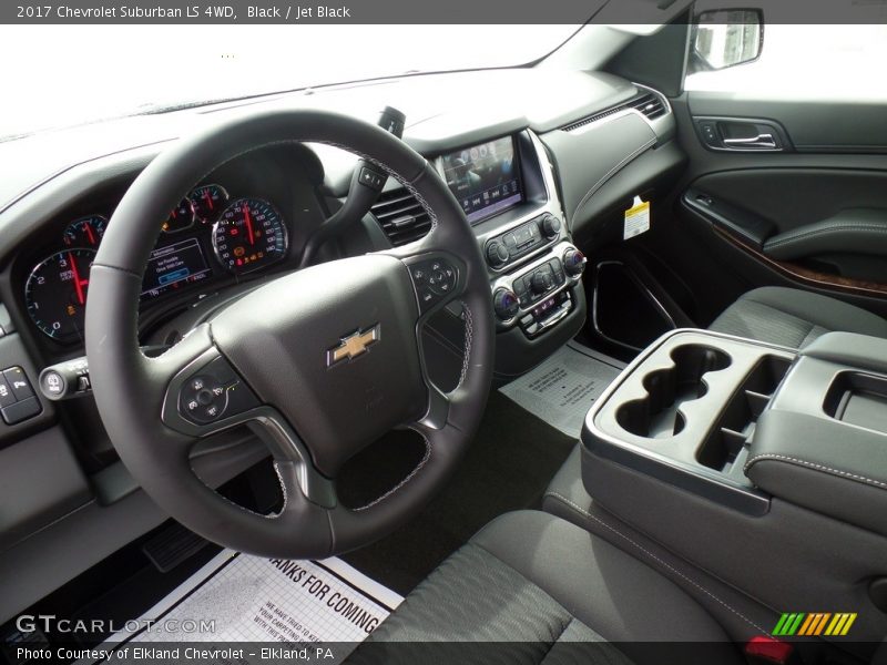 Black / Jet Black 2017 Chevrolet Suburban LS 4WD