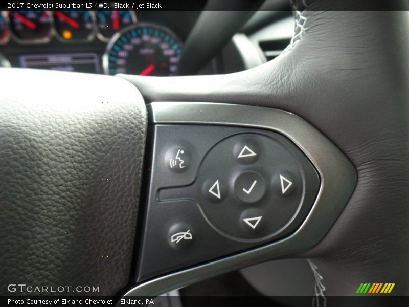 Black / Jet Black 2017 Chevrolet Suburban LS 4WD