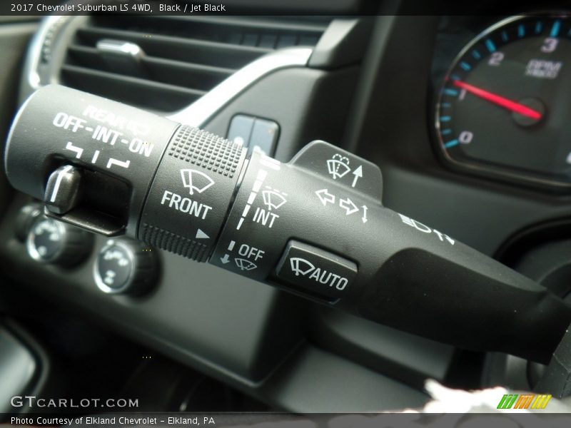 Black / Jet Black 2017 Chevrolet Suburban LS 4WD
