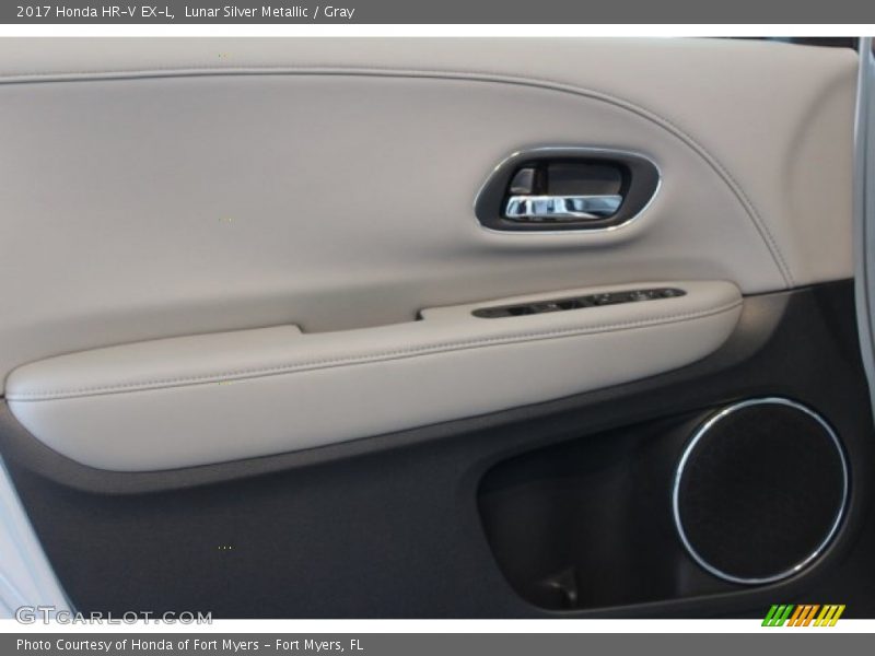 Lunar Silver Metallic / Gray 2017 Honda HR-V EX-L