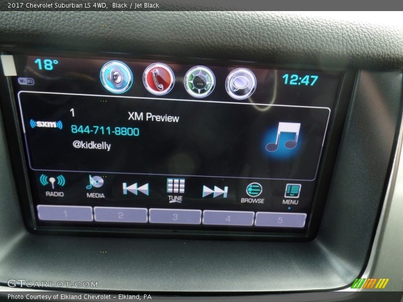 Black / Jet Black 2017 Chevrolet Suburban LS 4WD