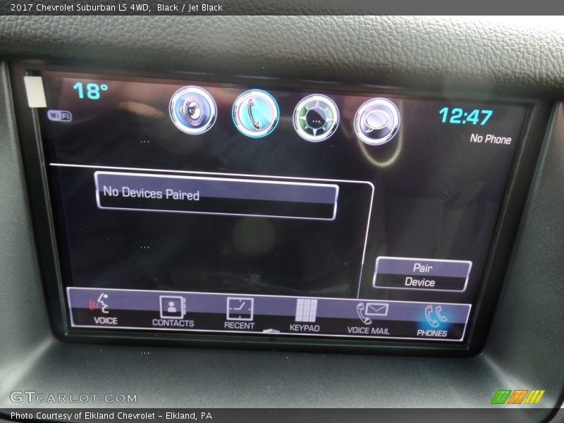 Black / Jet Black 2017 Chevrolet Suburban LS 4WD