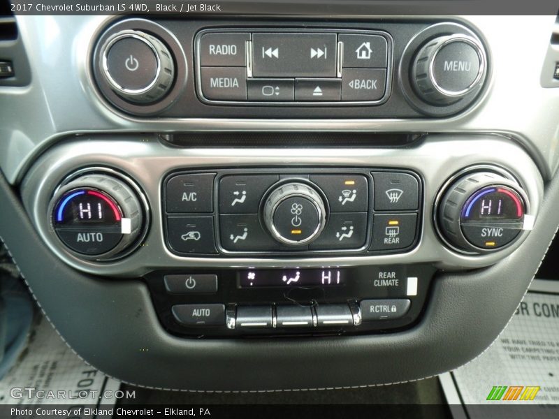 Black / Jet Black 2017 Chevrolet Suburban LS 4WD