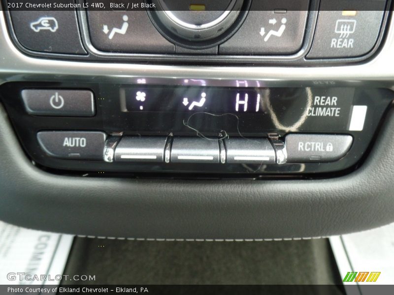 Black / Jet Black 2017 Chevrolet Suburban LS 4WD