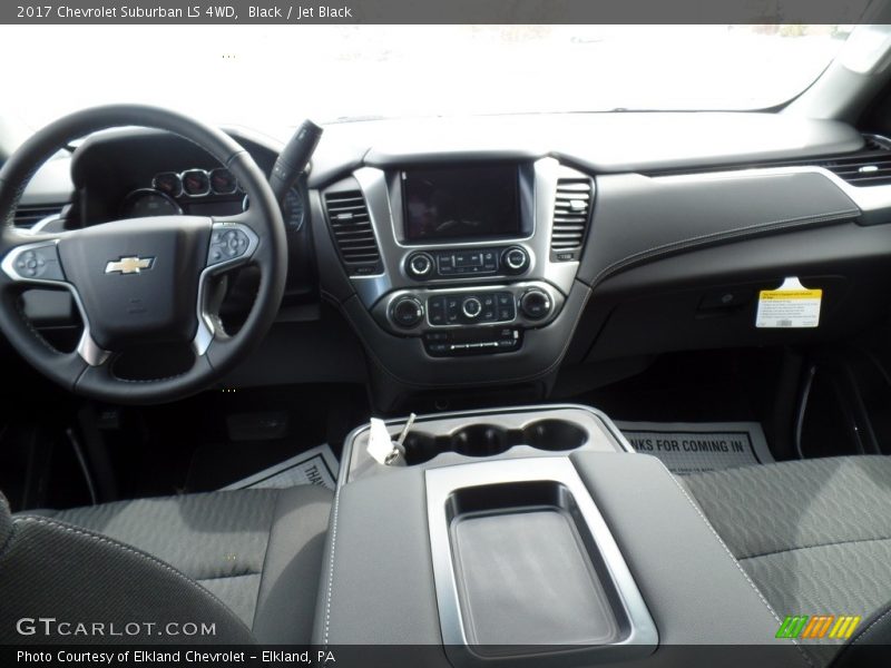 Black / Jet Black 2017 Chevrolet Suburban LS 4WD