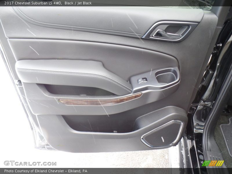 Black / Jet Black 2017 Chevrolet Suburban LS 4WD