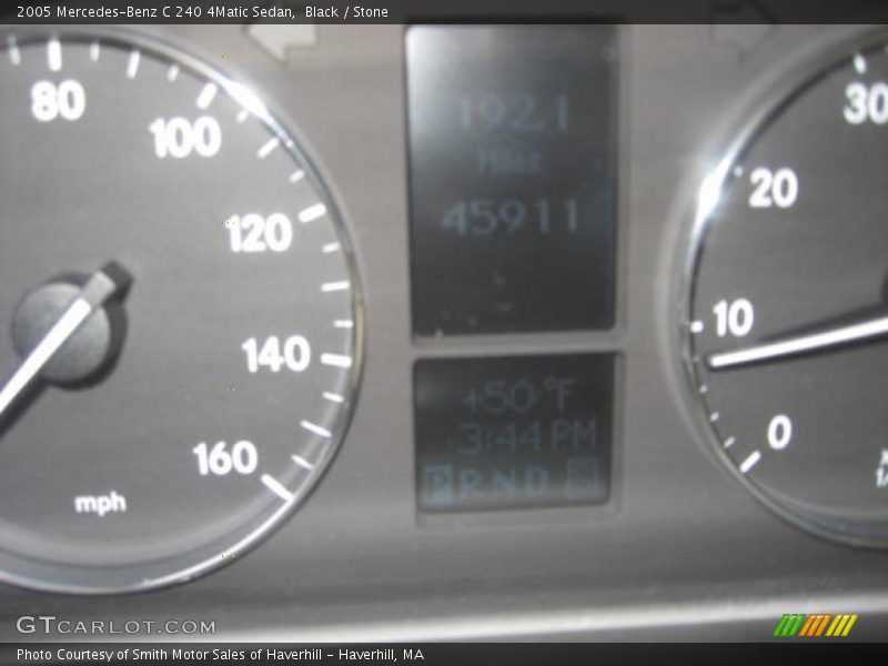 Black / Stone 2005 Mercedes-Benz C 240 4Matic Sedan