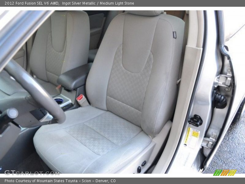 Ingot Silver Metallic / Medium Light Stone 2012 Ford Fusion SEL V6 AWD