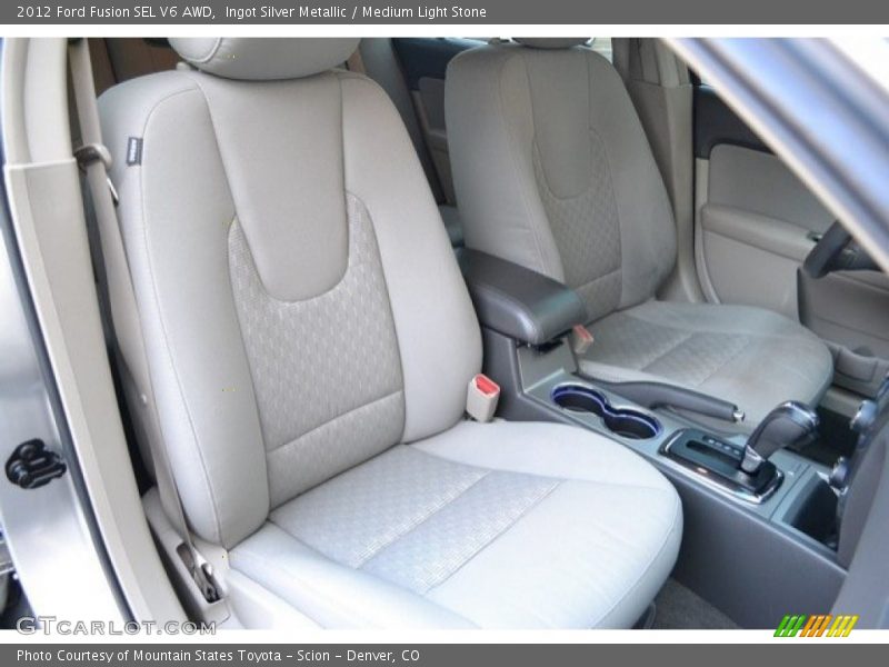 Ingot Silver Metallic / Medium Light Stone 2012 Ford Fusion SEL V6 AWD