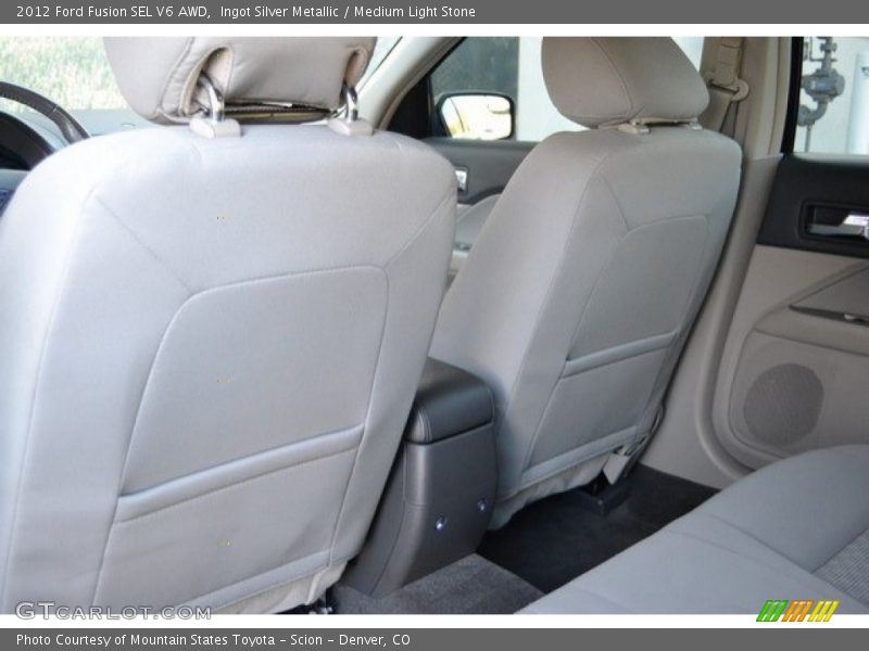 Ingot Silver Metallic / Medium Light Stone 2012 Ford Fusion SEL V6 AWD