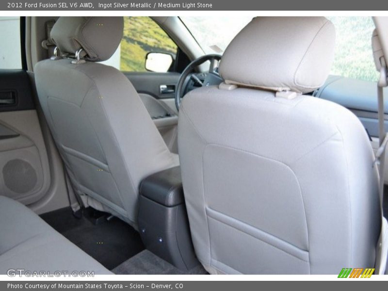 Ingot Silver Metallic / Medium Light Stone 2012 Ford Fusion SEL V6 AWD