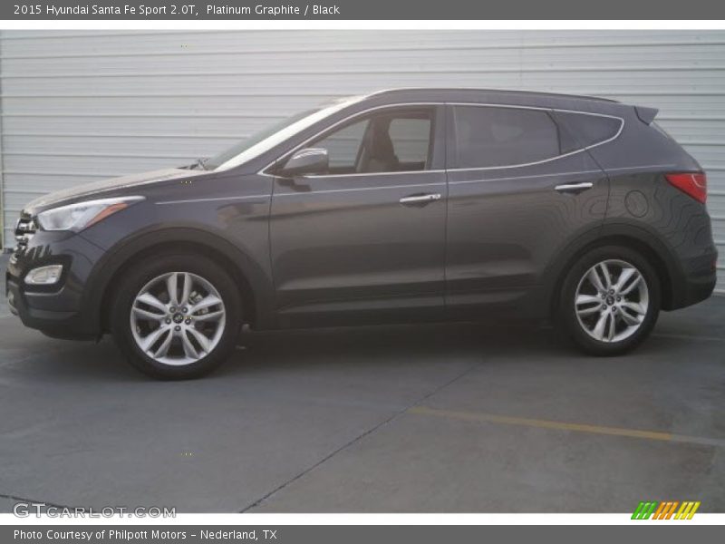 Platinum Graphite / Black 2015 Hyundai Santa Fe Sport 2.0T