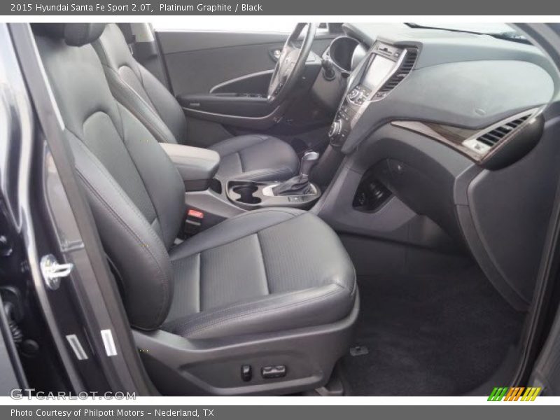 Platinum Graphite / Black 2015 Hyundai Santa Fe Sport 2.0T