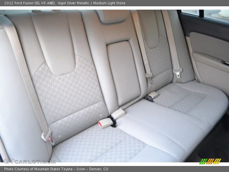 Ingot Silver Metallic / Medium Light Stone 2012 Ford Fusion SEL V6 AWD