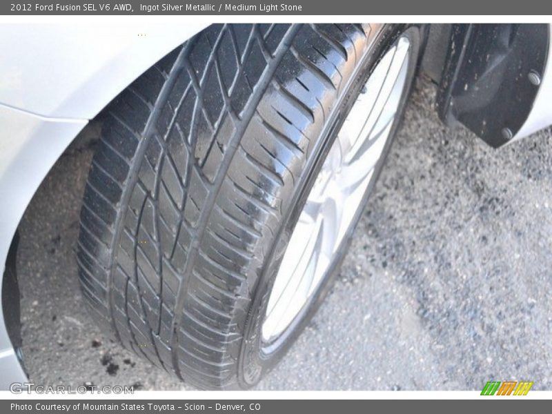 Ingot Silver Metallic / Medium Light Stone 2012 Ford Fusion SEL V6 AWD