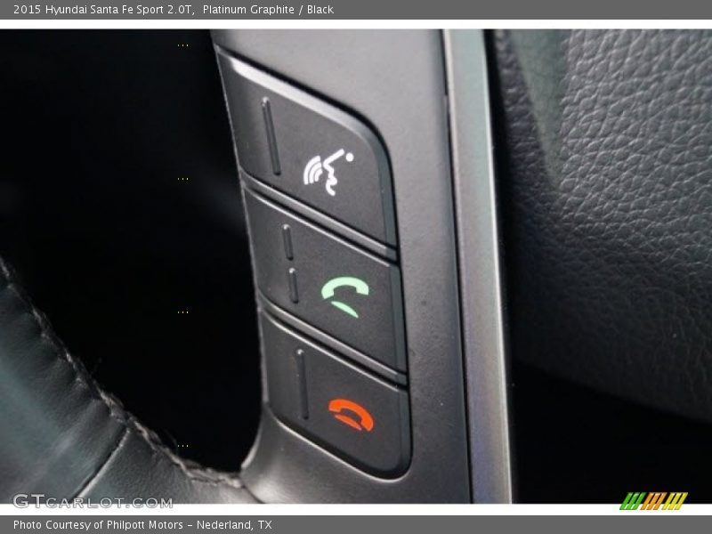 Platinum Graphite / Black 2015 Hyundai Santa Fe Sport 2.0T