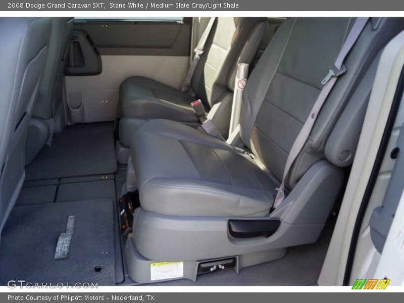 Stone White / Medium Slate Gray/Light Shale 2008 Dodge Grand Caravan SXT