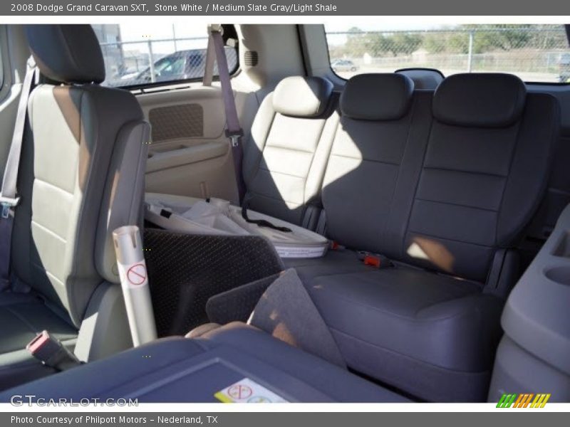 Stone White / Medium Slate Gray/Light Shale 2008 Dodge Grand Caravan SXT