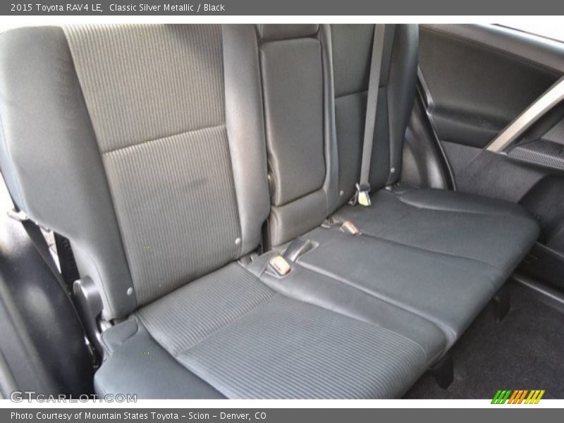 Classic Silver Metallic / Black 2015 Toyota RAV4 LE