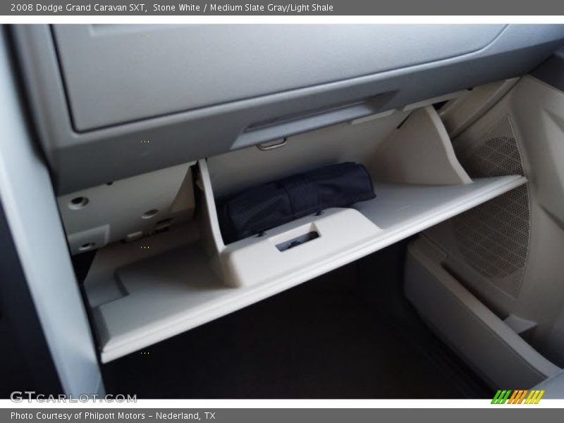 Stone White / Medium Slate Gray/Light Shale 2008 Dodge Grand Caravan SXT