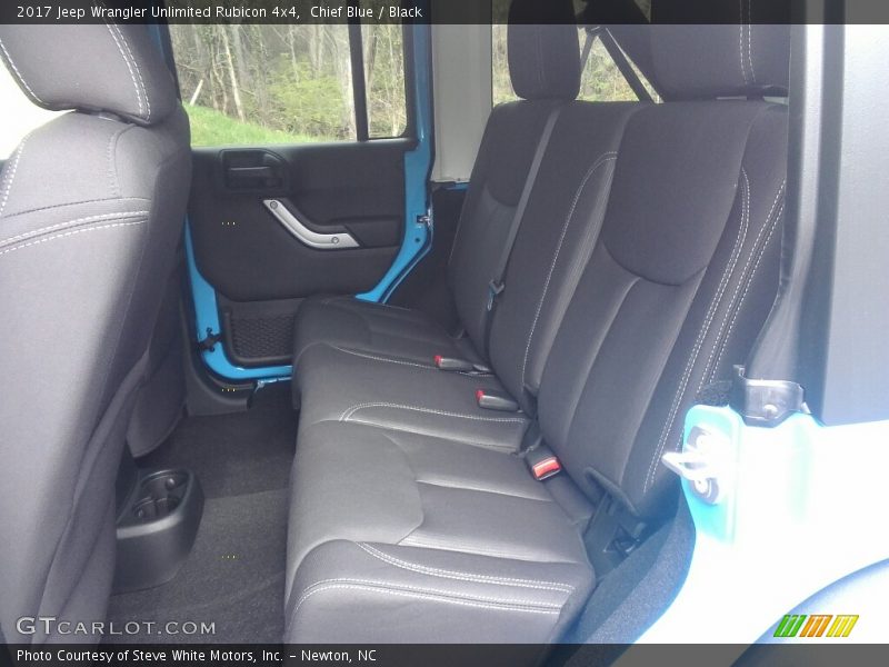 Chief Blue / Black 2017 Jeep Wrangler Unlimited Rubicon 4x4