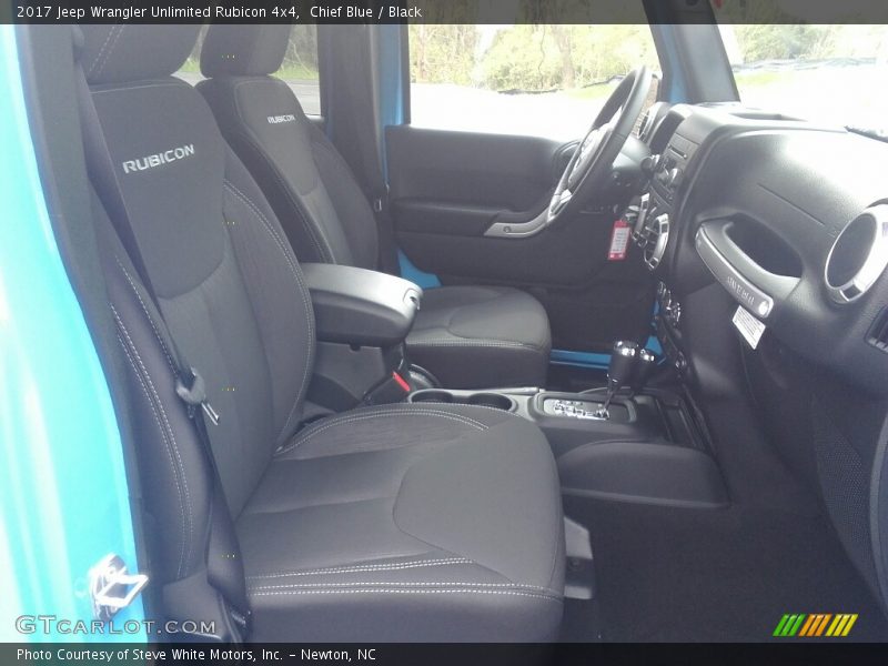 Chief Blue / Black 2017 Jeep Wrangler Unlimited Rubicon 4x4