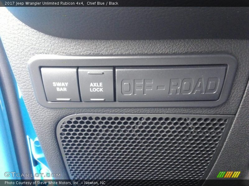 Chief Blue / Black 2017 Jeep Wrangler Unlimited Rubicon 4x4