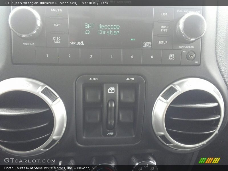 Chief Blue / Black 2017 Jeep Wrangler Unlimited Rubicon 4x4