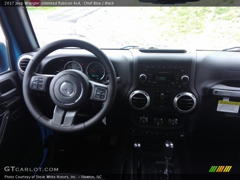 Chief Blue / Black 2017 Jeep Wrangler Unlimited Rubicon 4x4