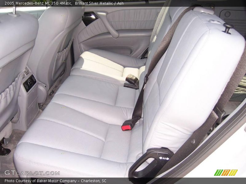 Brilliant Silver Metallic / Ash 2005 Mercedes-Benz ML 350 4Matic