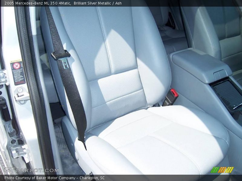 Brilliant Silver Metallic / Ash 2005 Mercedes-Benz ML 350 4Matic