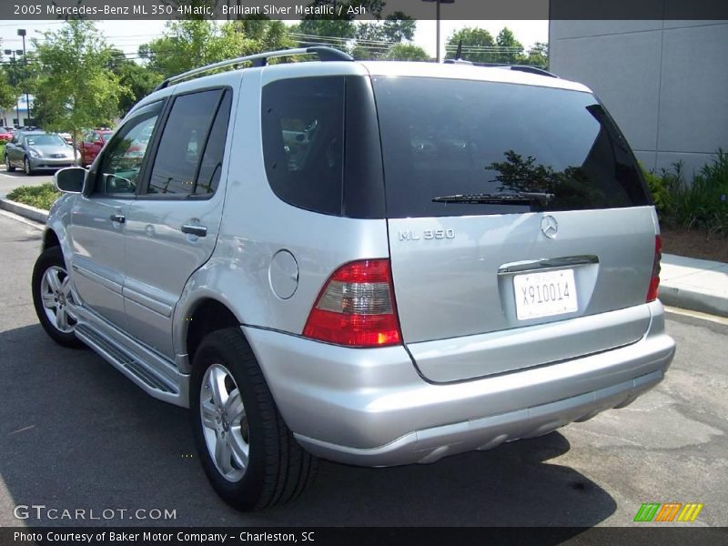 Brilliant Silver Metallic / Ash 2005 Mercedes-Benz ML 350 4Matic