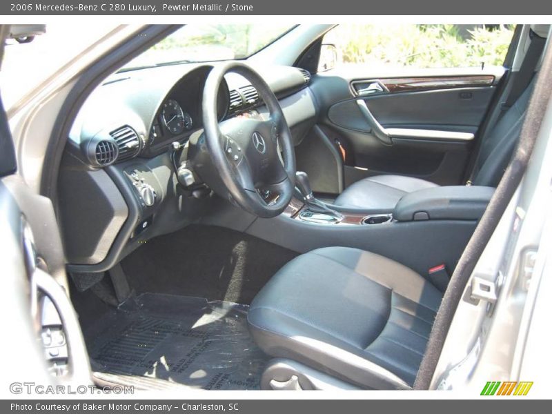 Pewter Metallic / Stone 2006 Mercedes-Benz C 280 Luxury