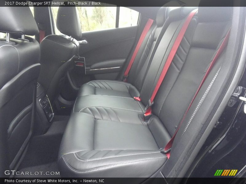 Rear Seat of 2017 Charger SRT Hellcat