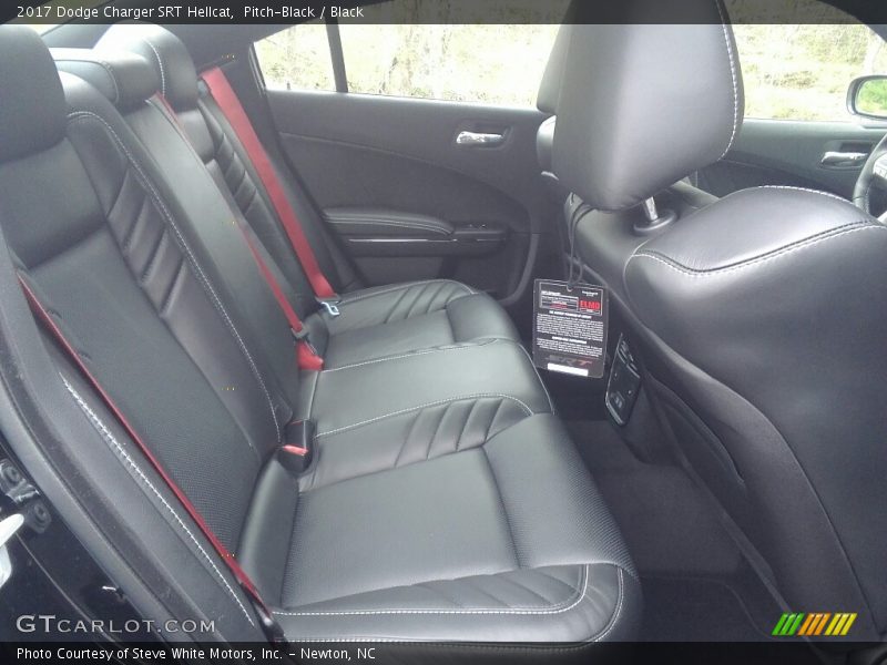 Rear Seat of 2017 Charger SRT Hellcat