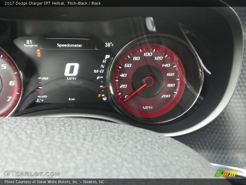  2017 Charger SRT Hellcat SRT Hellcat Gauges