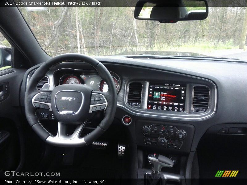 Dashboard of 2017 Charger SRT Hellcat