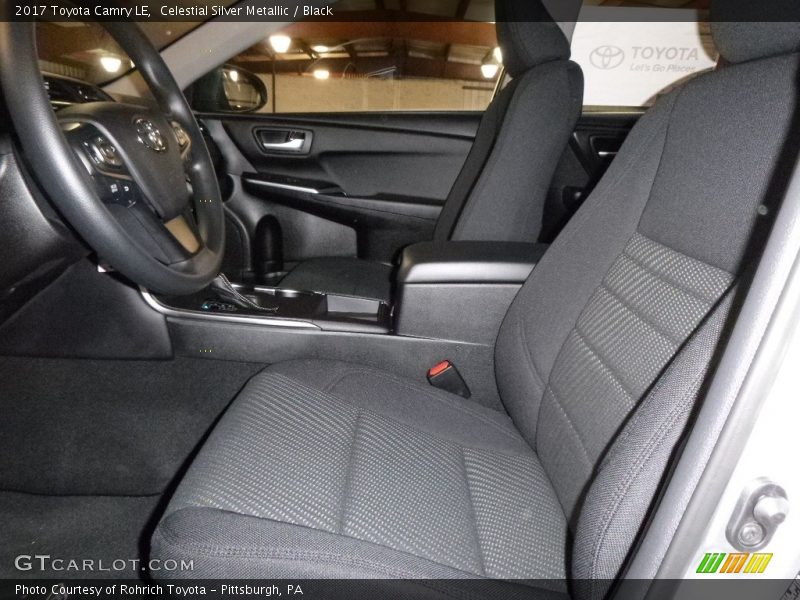 Celestial Silver Metallic / Black 2017 Toyota Camry LE