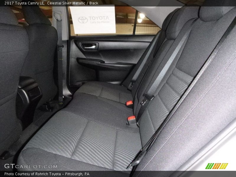 Celestial Silver Metallic / Black 2017 Toyota Camry LE