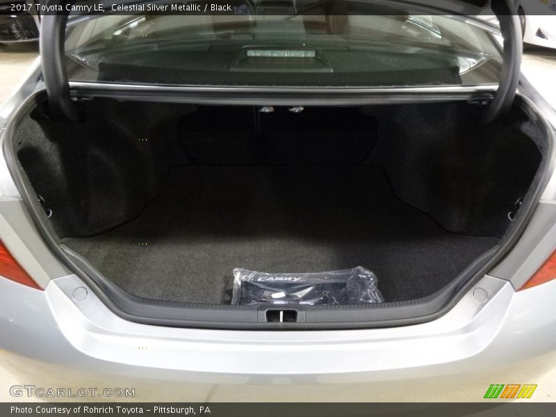 Celestial Silver Metallic / Black 2017 Toyota Camry LE