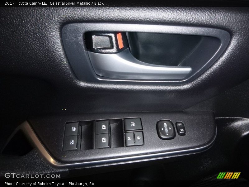 Celestial Silver Metallic / Black 2017 Toyota Camry LE
