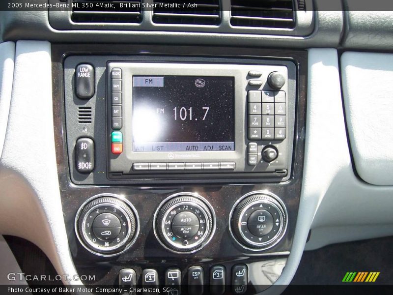 Brilliant Silver Metallic / Ash 2005 Mercedes-Benz ML 350 4Matic