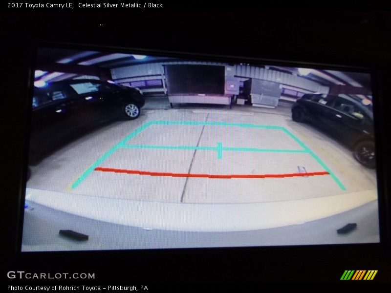 Celestial Silver Metallic / Black 2017 Toyota Camry LE