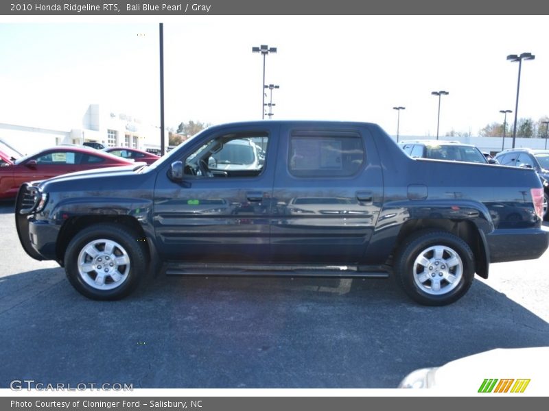 Bali Blue Pearl / Gray 2010 Honda Ridgeline RTS