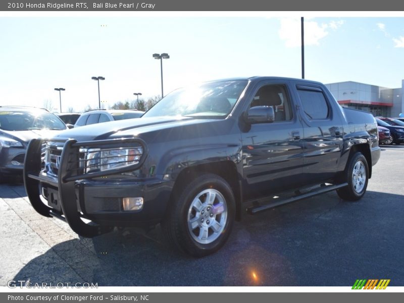 Bali Blue Pearl / Gray 2010 Honda Ridgeline RTS