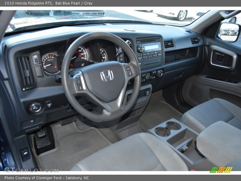 Bali Blue Pearl / Gray 2010 Honda Ridgeline RTS