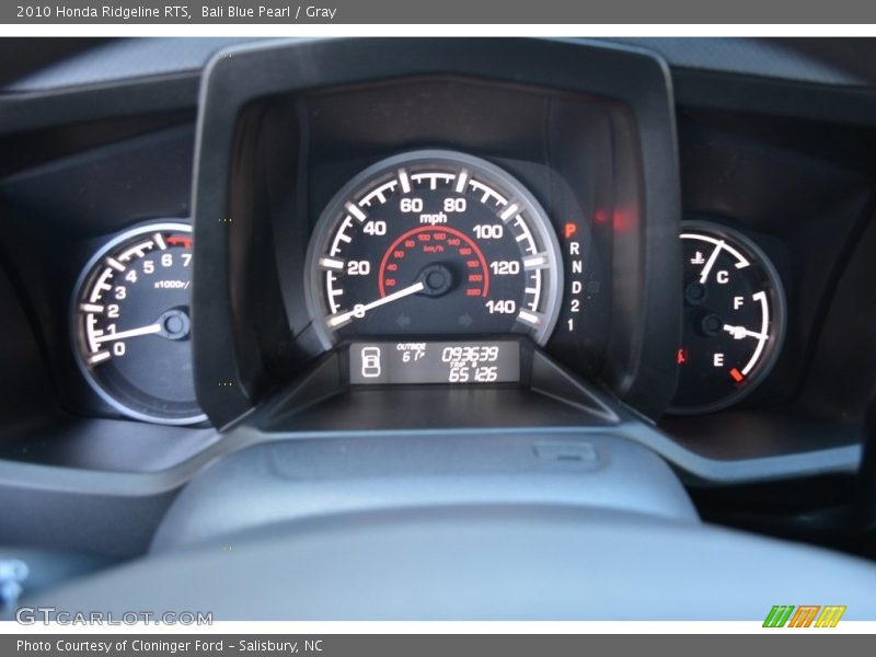 Bali Blue Pearl / Gray 2010 Honda Ridgeline RTS