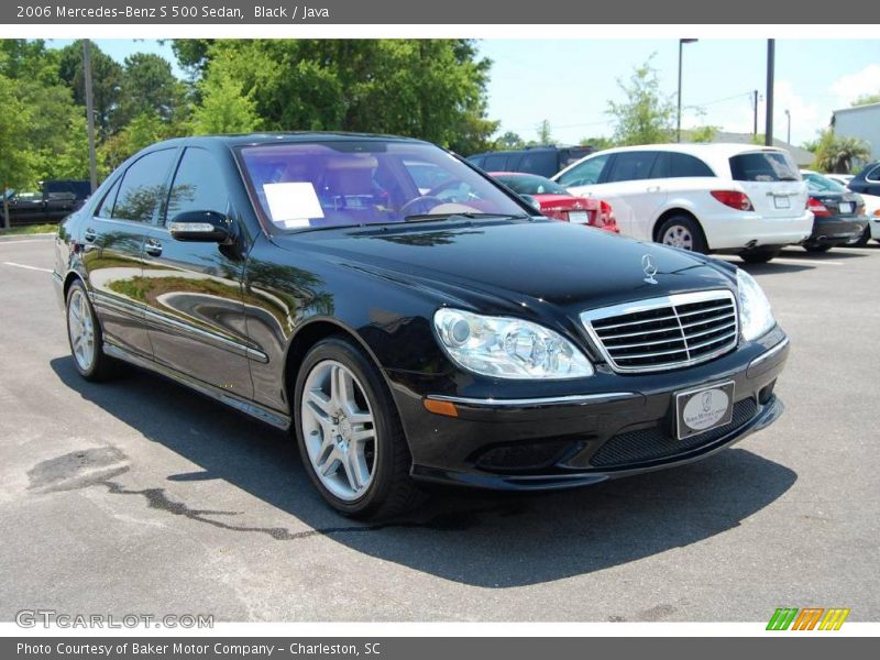 Black / Java 2006 Mercedes-Benz S 500 Sedan